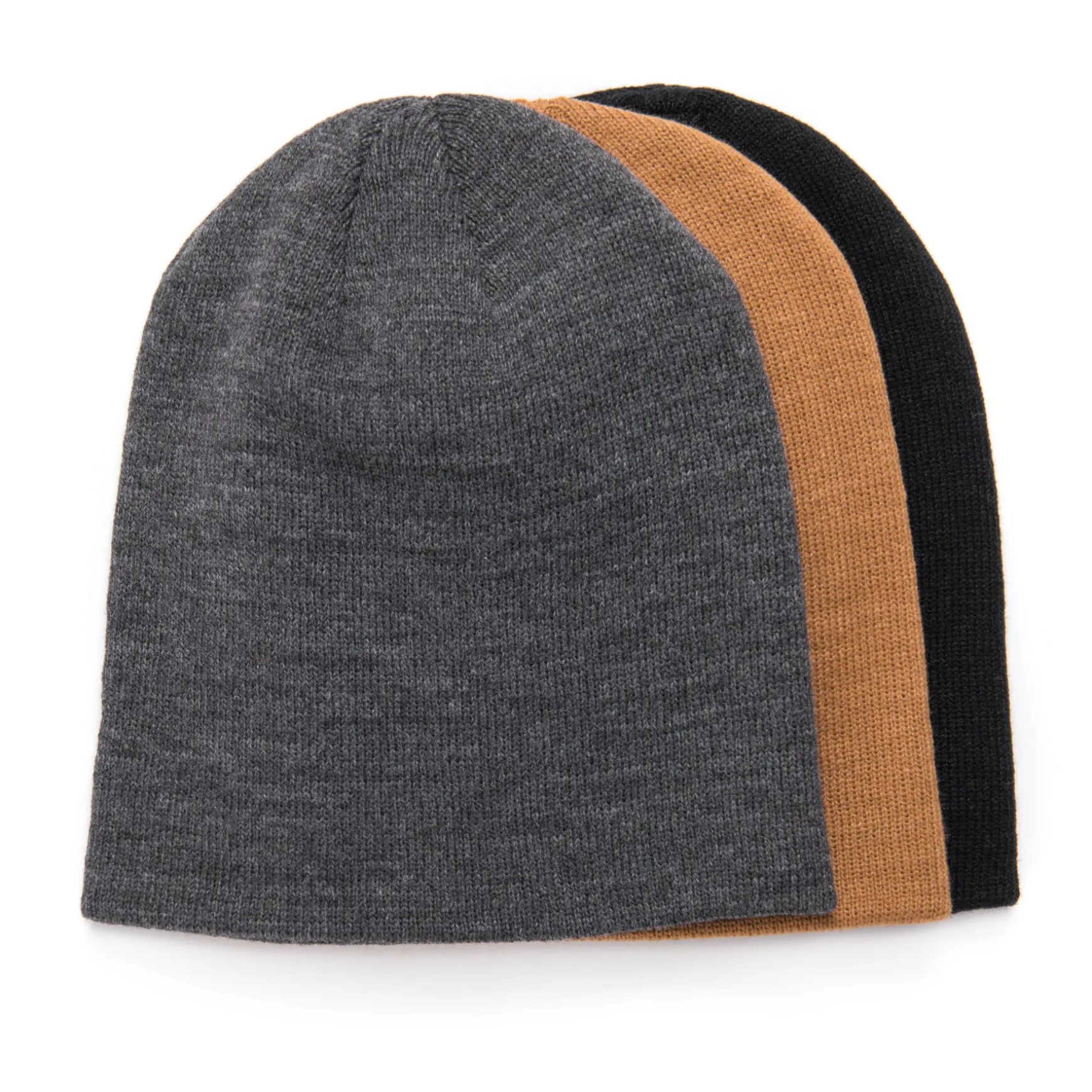 Men's 3 Pack Beanie Set