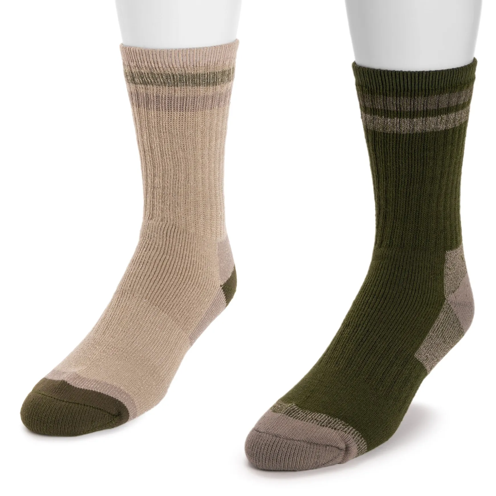 Men's 2 Pair Pack Heat Retainer Hiking Socks