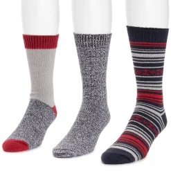 Men's 3 Pair Pack Microfiber Boot Socks