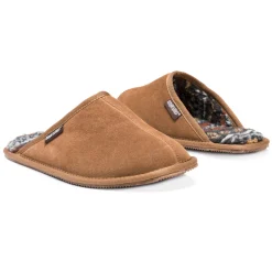 Men's Dave Printed Berber Suede Scuff