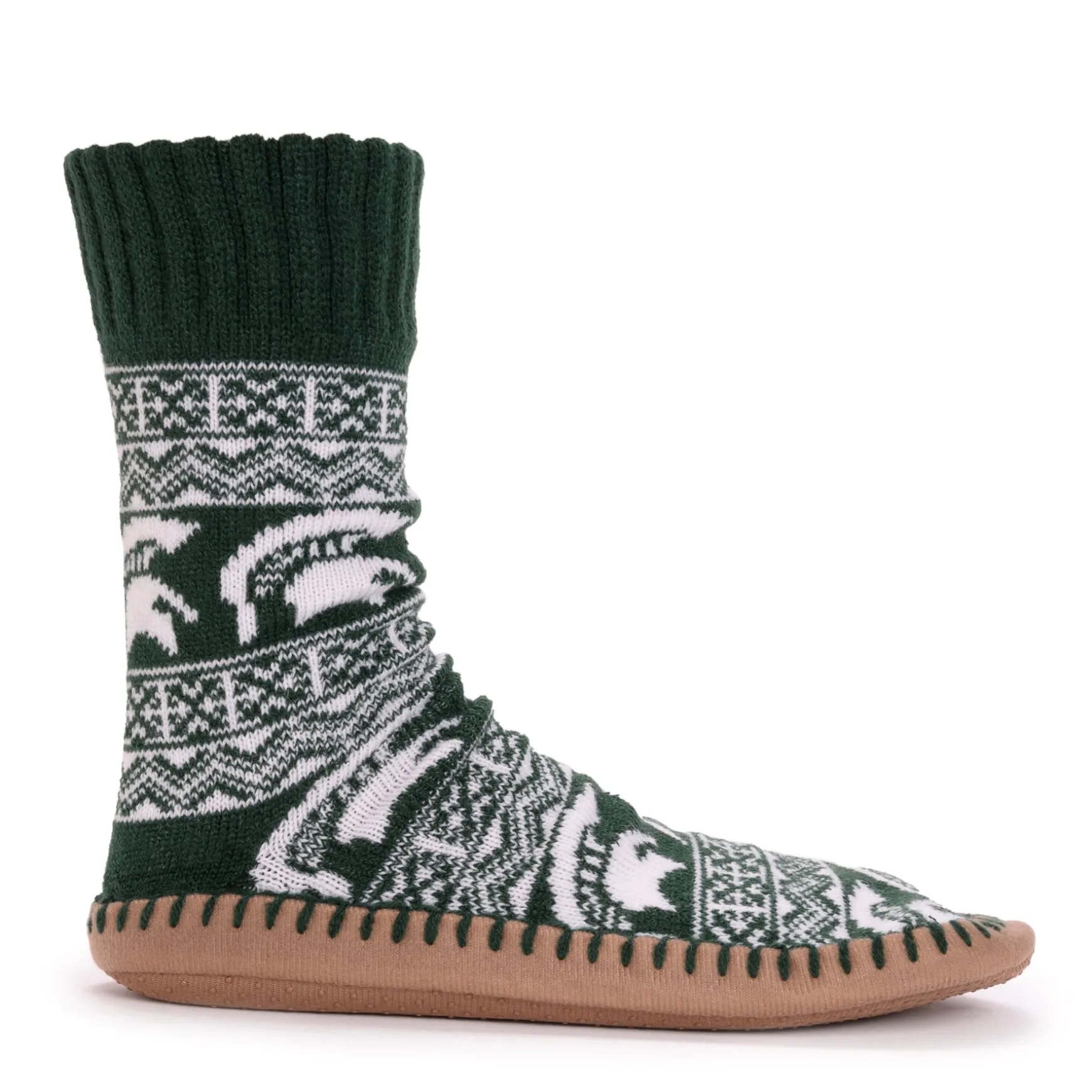 Michigan State Spartans GameDay Unisex Slipper Socks