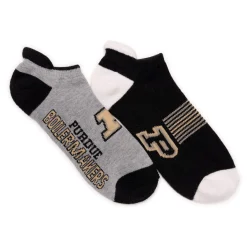 Purdue GameDay Unisex Lowcut Socks 2 Pair Pack