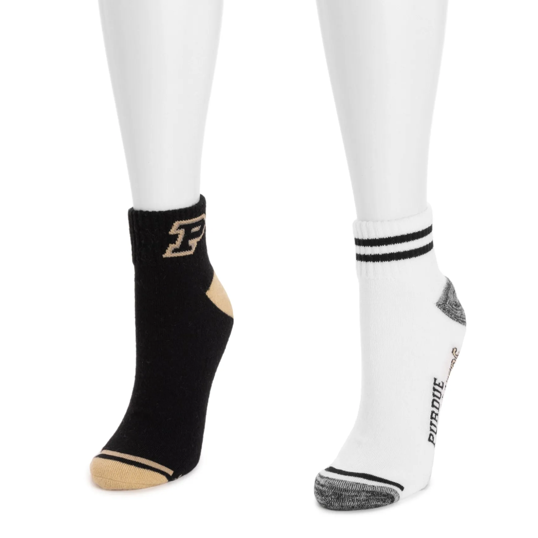 Purdue GameDay Unisex Mini Crew Socks 2 Pack