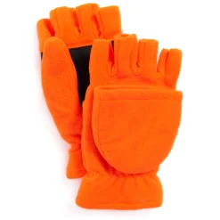 QuietWear Men's Waterproof Fleece Flip Mittens