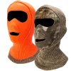 QuietWear Reversible Camo - Blaze Orange Facemask
