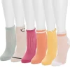 Women's 6 Pack Dream Step by Muk Luks Mini Crew Socks