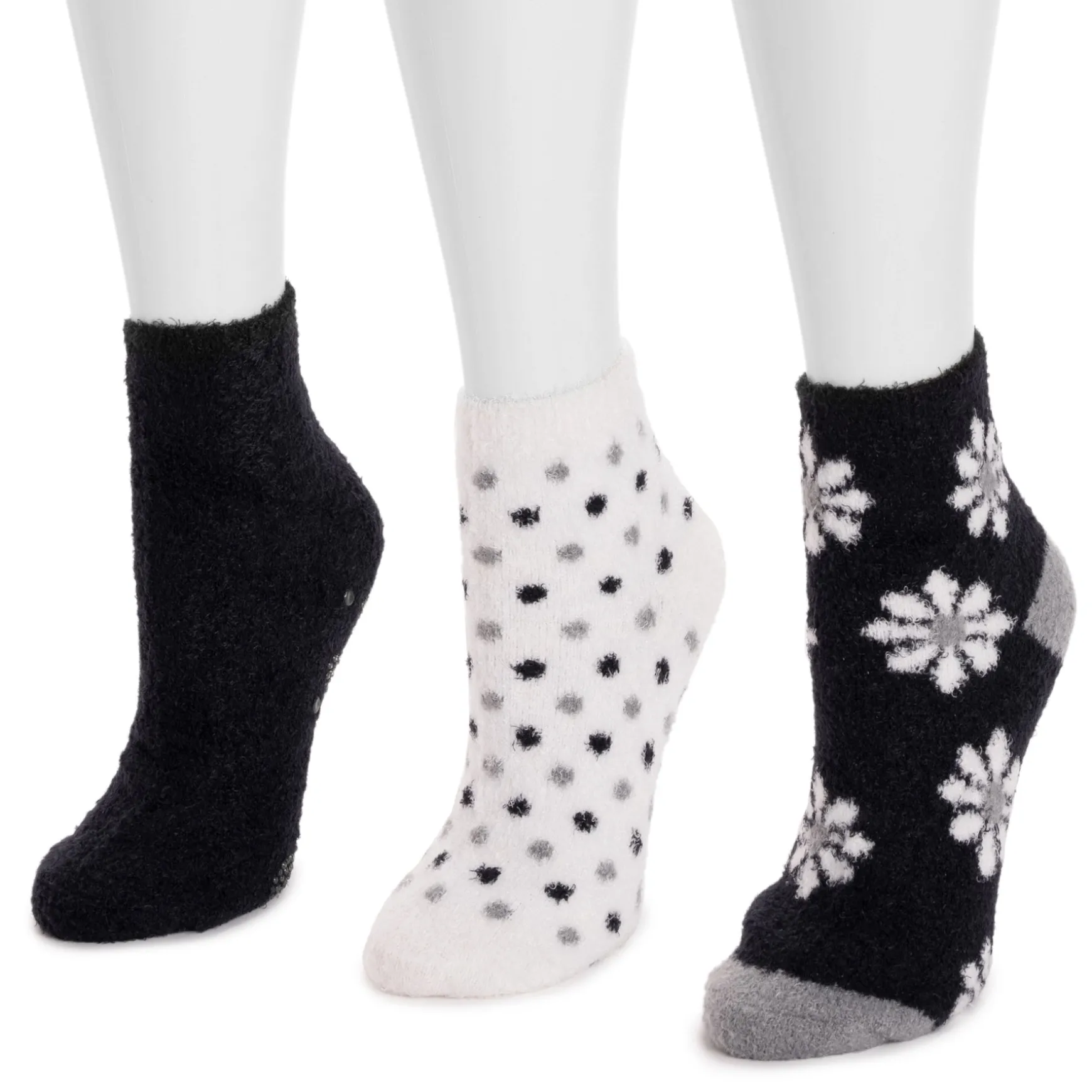 Women's 3 Pack Vitamin E Infused Crew Socks