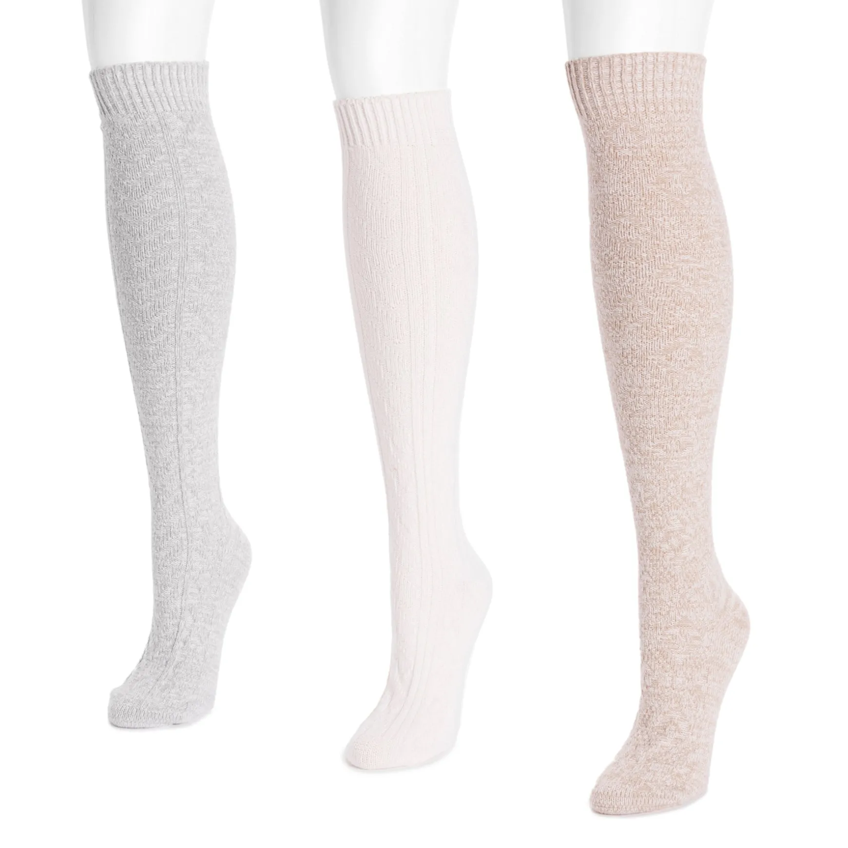 Women's 3 Pair Pack Knee High Socks