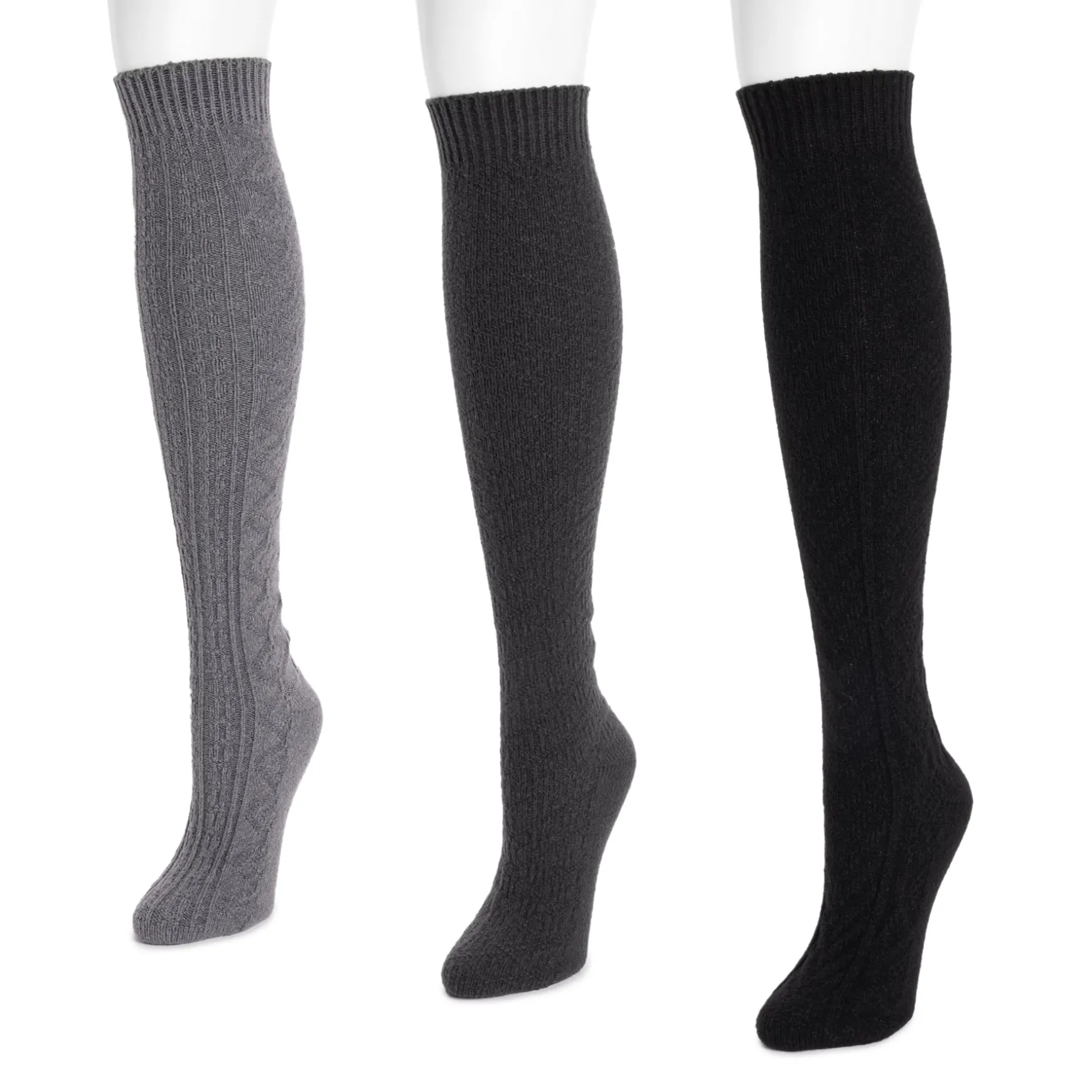 Women's 3 Pair Pack Knee High Socks