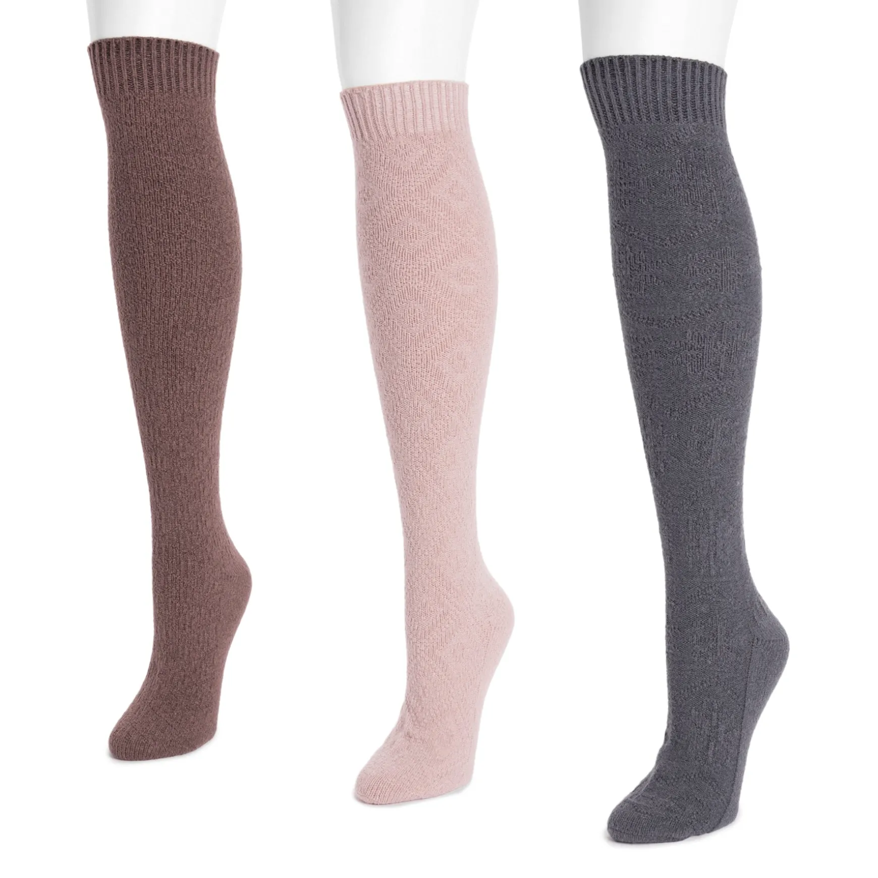 Women's 3 Pair Pack Knee High Socks