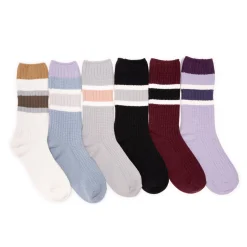 Women's 6 Pair Pack Microfiber Boot Socks