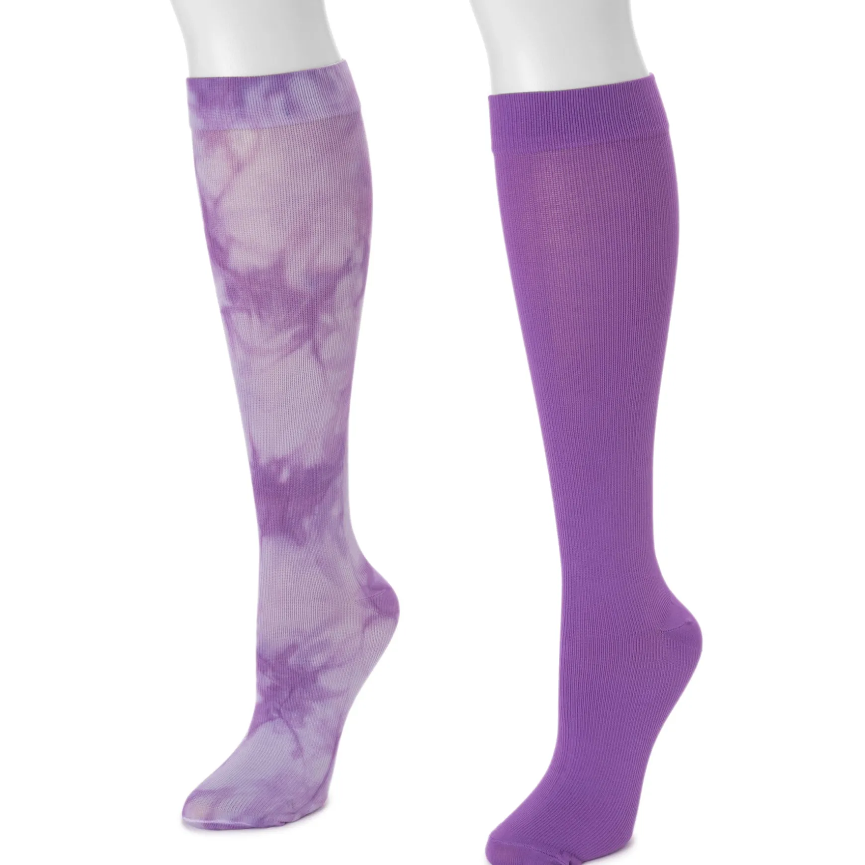 Women's 2 Pair Pack Nylon Compression socks