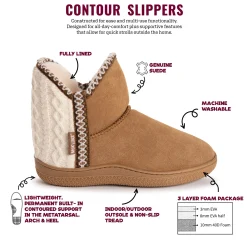 Women's Amira Paige Suede Slipper Boots