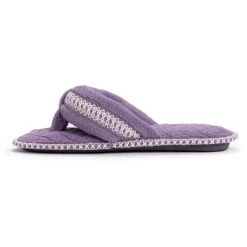 Women's Darlene Micro Chenille Thong Slippers