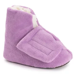 Women's Faux Fur Lined Bootie Slippers