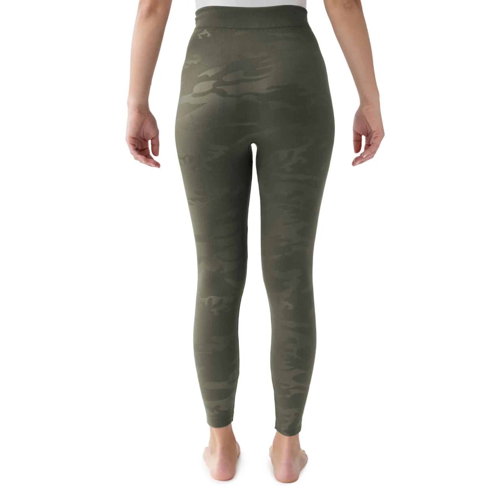 Women's Fleece Lined Embossed Leggings