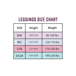 Women's Fleece Lined Leggings with Wide Waistband