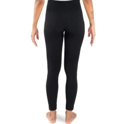 Women's Fleece Lined Leggings with Wide Waistband