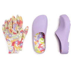 Women's Garden Clog and Glove Set