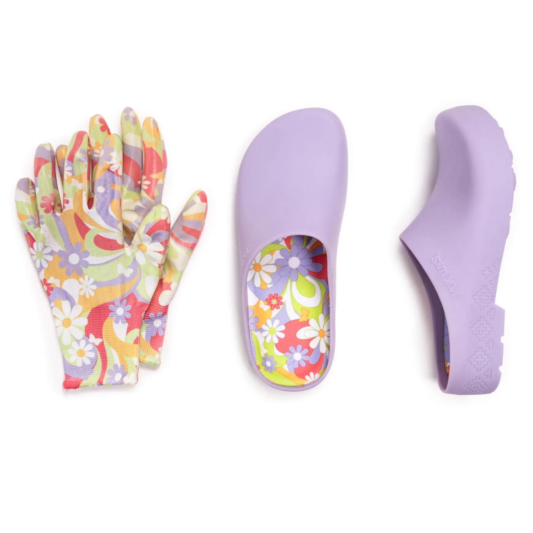 Women's Garden Clog and Glove Set