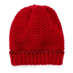 Women's Lurex Cuff Cap