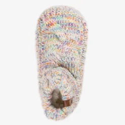 Women's Luxe Space-Dye Short Slipper Sock