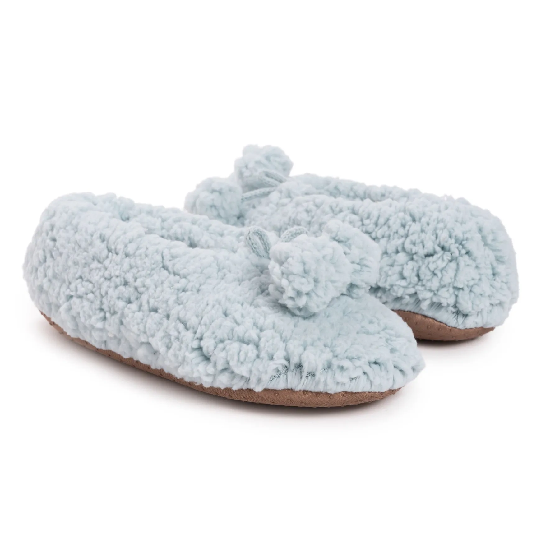 Women's Moisturized and Infused Ballerina Slipper Sock