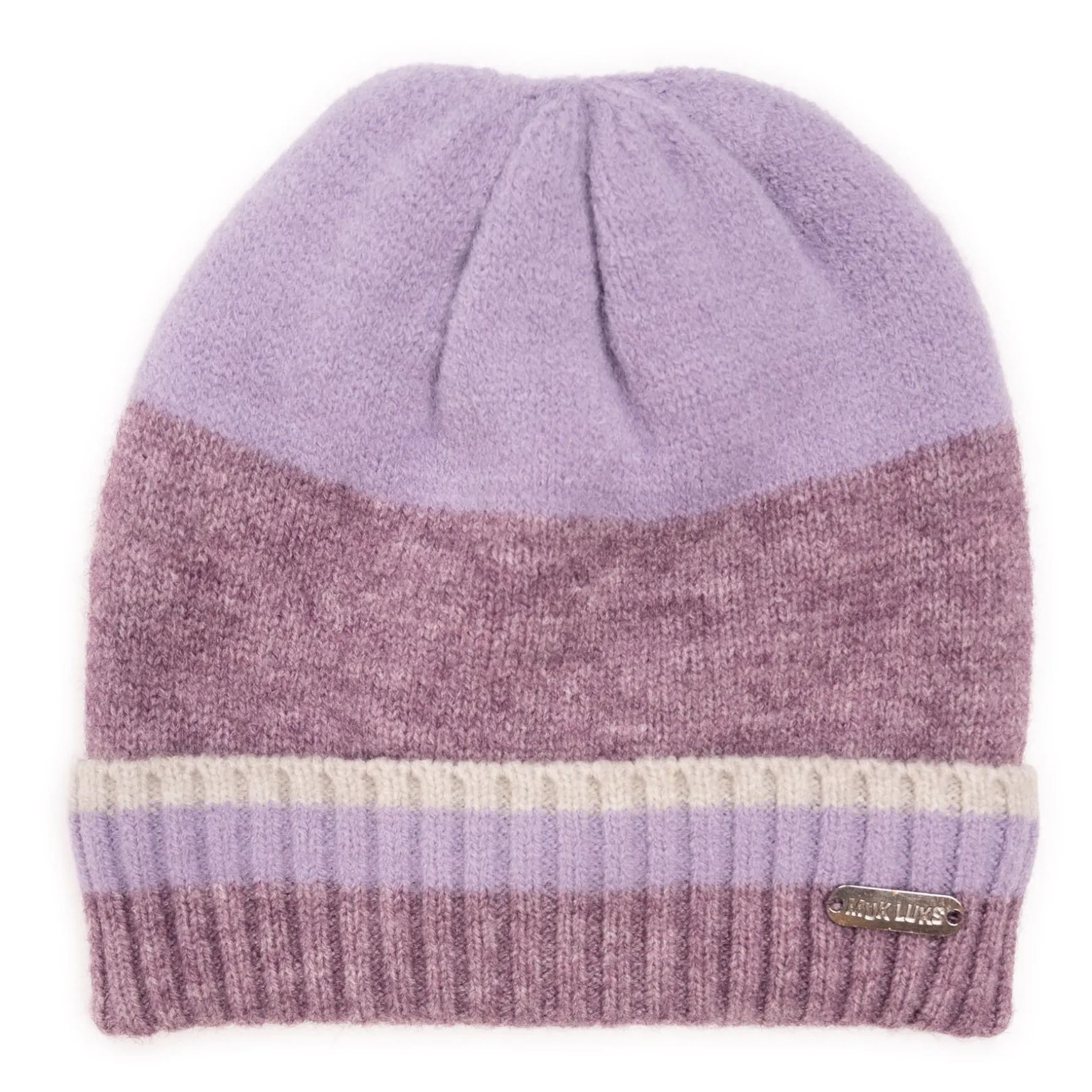 Women's Ribbed Colorblock Beanie