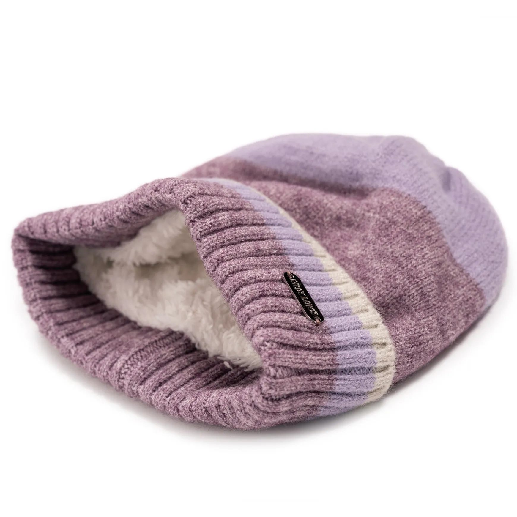 Women's Ribbed Colorblock Beanie