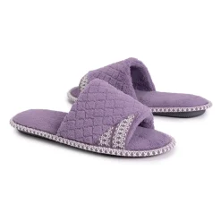 Women's Sally Micro Chenille Open Toe Scuff