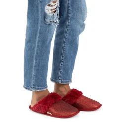 Women's Sparkle Scuff Slippers