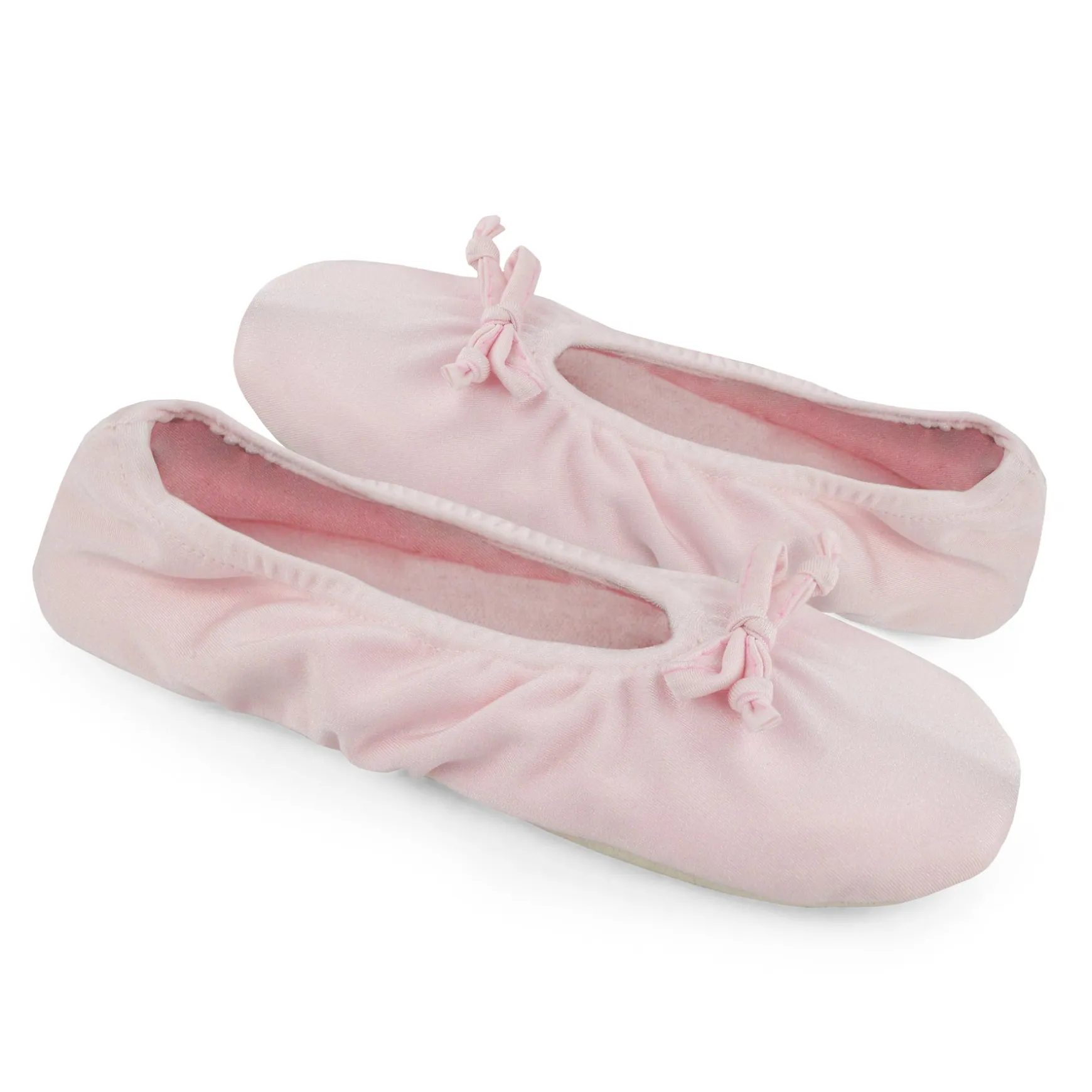 Women's Stretch Satin Ballerina Slipper