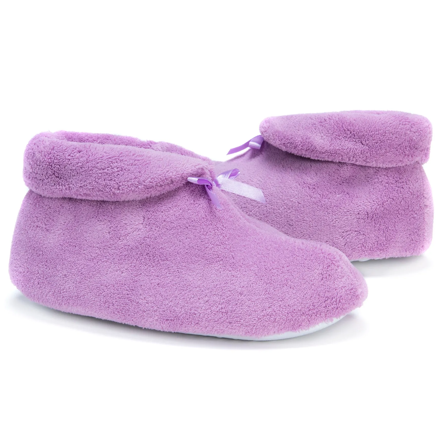 Women's Terry Cuff Slipper Booties