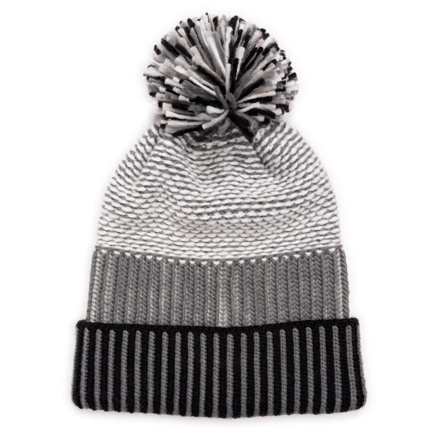 Women's Textured Stripe Beanie