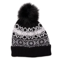 Women's Wool Blend Cuff Cap and Glove Set